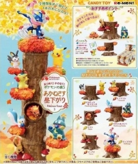 (6Pcs/Set) 6 Ver. 10 CM Pokemon Tree Stump Collection Model Doll  FigureToys