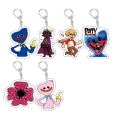 9 Styles Apoppy Playtime Cartoon Keychain Anime Acrylic Keychain