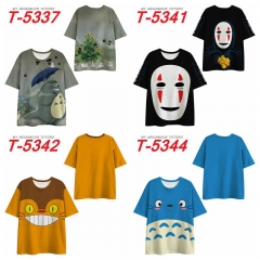 8 Styles My Neighbor Totoro Cosplay 3D Digital Print Anime T-shirt