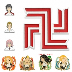8 Styles Tokyo Revengers Alloy Anime Pin Brooch