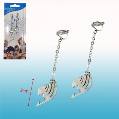 2 Styles Fairy Tail Cosplay Anime Alloy Earring