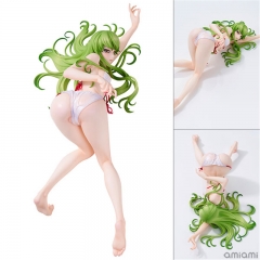 28cm Code Geass Lelouch of the Rebellion C.C. Swimsuit Cosplay Cartoon Collection Toys Anime PVC Figure
