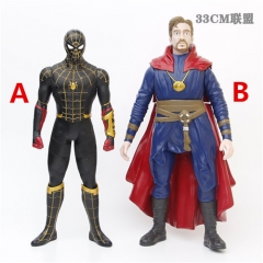 2 Styles The Avengers Cartoon Character Collectible Anime Figure 33cm