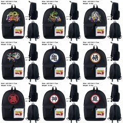 10 Styles Dragon Ball Z Waterproof Nylon Anime Backpack Bag