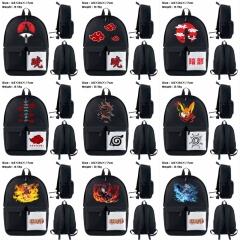 12 Styles Naruto Waterproof Nylon Anime Backpack Bag
