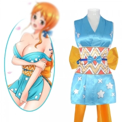 One Piece Nami Sexy Cosplay Dress Clothes Anime Costume