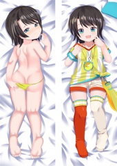 Vtuber Sexy Pattern Bolster Body Anime Long Pillow (50*150cm)