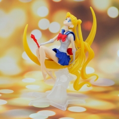 15CM Pretty Soldier Sailor Moon Tsukino Usagi Japanese Cartoon Anime PVC Figure (Opp Bag)