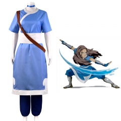 Avatar: The Last Airbender Katara Cosplay Anime Costume Set