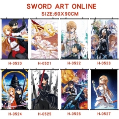 11 Styles Sword Art Online | SAO Decorative Wall Anime Wallscroll (60*90CM)