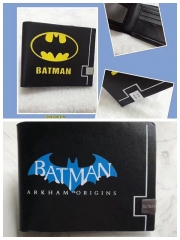 2 Styles Batman Cartoon Pattern Anime PU Wallet Purse