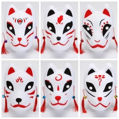 6 Styles The light of the fireflies forest Cartoon Character Plastic Material Anime Mask