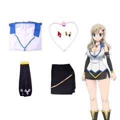 EDENS ZERO Rebecca·Bluegarden Cosplay Hoodie+Dress+Socks Anime Costume  Set