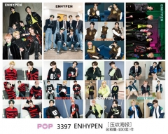 K-POP ENHYPEN Color Printing Anime Paper Posters (8pcs/set)