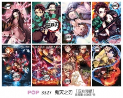 Demon Slayer: Kimetsu no Yaiba Printing Anime Paper Posters (8pcs/set)
