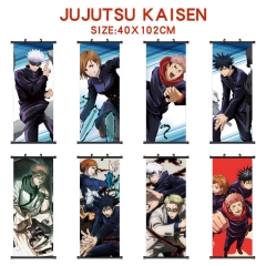 11 Styles Jujutsu Kaisen Decorative  Wall Anime Wallscroll (40*102CM)