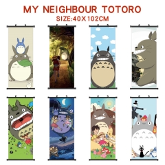 8 Styles My Neighbor Totoro Decorative  Wall Anime Wallscroll (40*102CM)