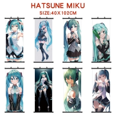 16 Styles Hatsune Miku Decorative  Wall Anime Wallscroll (40*102CM)