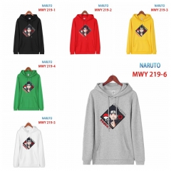 42 Styles Naruto Pure Cotton Hooded Anime Hoodie With European Size