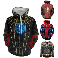10 Styles Spider-Man: No Way Home Cosplay Cartoon Clothes Anime Hoodie