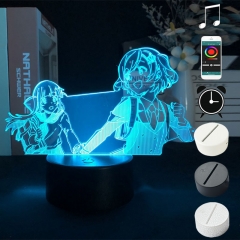 2 Different Bases To Love Anime 3D Nightlight with Remote Control