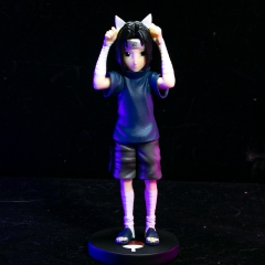 14CM Naruto Uchiha Itachi Child Model Toy PVC Anime Figure