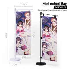 Saekano: How to Raise a Boring Girlfriend Satin Material Decorative Anime Mini Flag