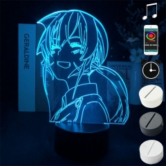 2 Different Bases Food Wars Shokugeki No Soma Anime 3D Nightlight with Remote Control