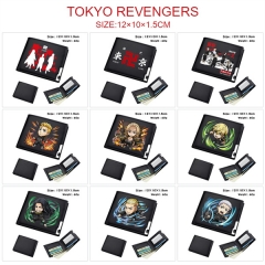 14 Styles Tokyo Revengers Cosplay Decoration Cartoon Character Anime PU Wallet Purse