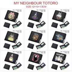 10 Styles My Neighbor Totoro Cosplay Decoration Cartoon Character Anime PU Wallet Purse