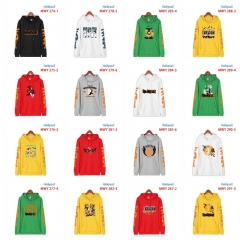 6 Colors 6 Styles Haikyuu Pure Cotton Hooded Anime Hoodie With European Size