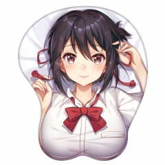 Your Name Sexy Anime Mouse Pad Silicone Wrist