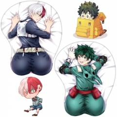 2 Styles My Hero Academia 3D Breast Sexy Mouse Pad Silicone Wrist