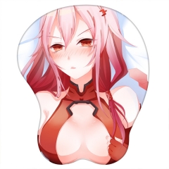 Guilty Crown Sexy Anime Mouse Pad Silicone Wrist