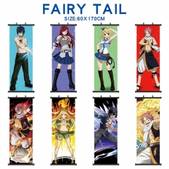 13 Styles Fairy Tail Decorative Wall Anime Wallscroll (60*170CM)