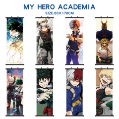 16 Styles Boku no Hero Academia / My Hero Academia Decorative Wall Anime Wallscroll (60*170CM)