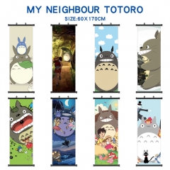 8 Styles My Neighbor Totoro Decorative Wall Anime Wallscroll (60*170CM)