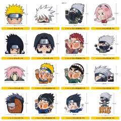 32 Styles Naruto Decorative Waterproof PVC Anime Car Sticker
