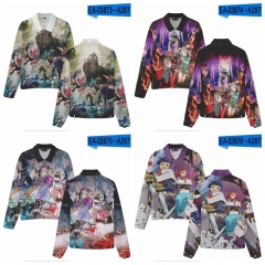 9 Styles So I 'm a Spider , So What Cosplay 3D Digital Print Anime Denim Jacket
