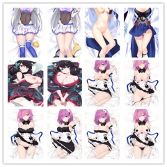 6 Styles Azur Lane Pattern Bolster Body Anime Long Pillow (50*150cm)