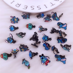 16 Styles Lilo & Stitch Cartoon Character Cute Decorative Anime Alloy Resin Earring