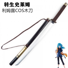 2 Styles That Time I Got Reincarnated as a Slime Cos Rimuru Tempest Anime Wooden Sword Weapon