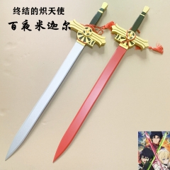 2 Styles 108CM Seraph of the End Cos Mikaela Hyakuya Anime Wooden Sword Weapon