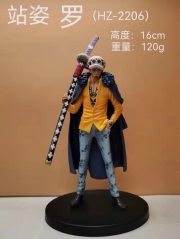 16CM One Piece Trafalgar Law Collectible Model Toy Anime PVC Figure