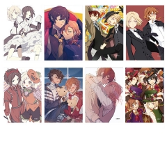 Bungo Stray Dogs Printing Anime Paper Posters (8pcs/set)