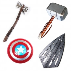 13 Styles Marvel The Avengers The Thor Captain America Shield PU Hammer Ax Anime Sword Weapon
