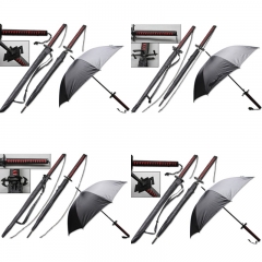 4 Styles Bleach Alloy+Plastic Anime Long Umbrella
