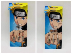 2 Styles 4PCS/SET Naruto Anime Alloy Brooch Pin