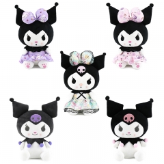 5 Styles 25CM My Melody Kuromi Cartoon Character Doll Anime Plush Toy For Gift