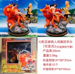 25CM GK Naruto Hyūga Hinata Cartoon Collection Toys Anime PVC Figure